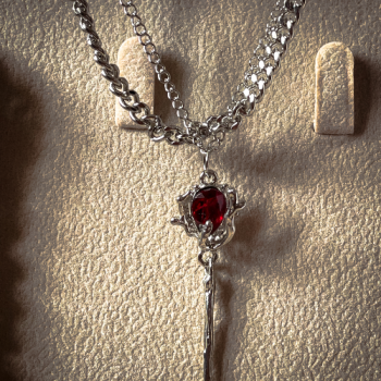 Red Rose Necklace