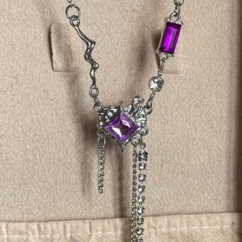 Purple Amethyst Necklace